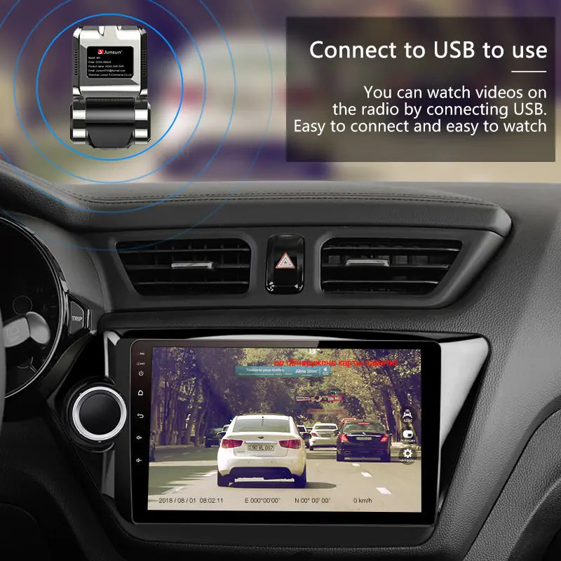 Hidden USB Car Dash Cam with Android Navigation
