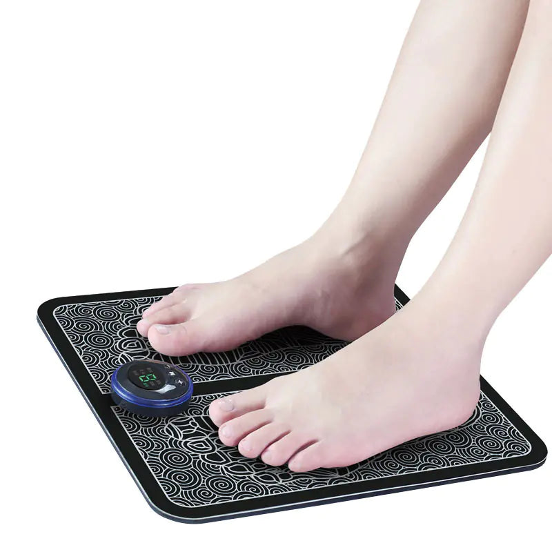 Electric Foot Massage Mat with EMS Acupuncture Vibration