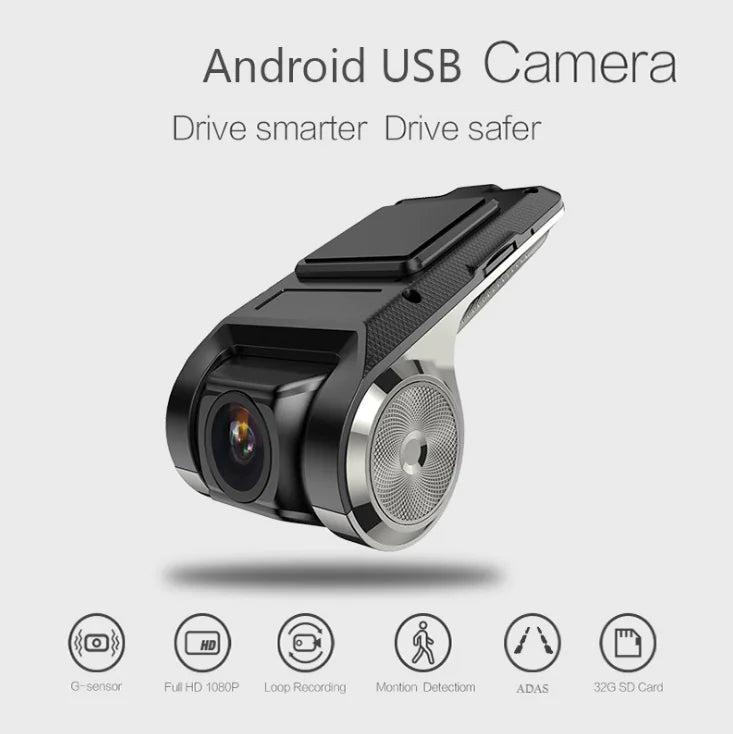 Hidden USB Car Dash Cam with Android Navigation