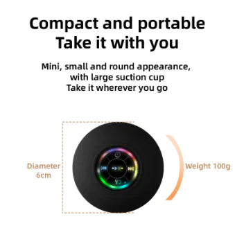 Suction Bluetooth Speaker
